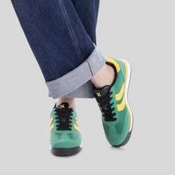 Best Deportiva sneaker retro verde Mujer Sneakers