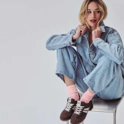 Online Deportiva sneaker suela caramelo marrón Mujer Sneakers