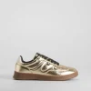 Discount Deportiva sneaker suela caramelo oro NYC Mujer Sneakers