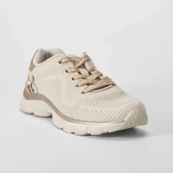 New Deportiva Tex beige Mujer Zapatillas Deportivas