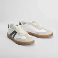 Discount Deportiva urbana blanca y negra Hombre Sneakers|Básicos X Menos