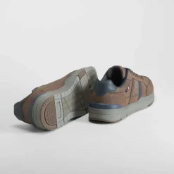 Clearance Deportiva urbana marrón oscuro Hombre Sneakers|Básicos X Menos