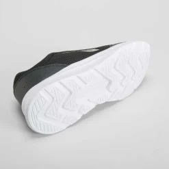 Online Deportiva walking color negro y azul Zapatillas Deportivas