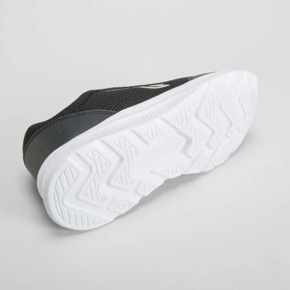 Online Deportiva walking color negro y azul Zapatillas Deportivas