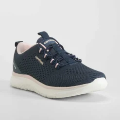 Online Deportiva walking elásticos azul Mujer Zapatillas Deportivas