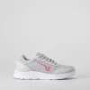 Sale Deportiva walking gris y fucsia Zapatillas Deportivas