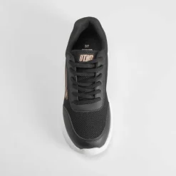 Online Deportiva walking suela blanca color negro Mujer Zapatillas Deportivas|Básicos X Menos