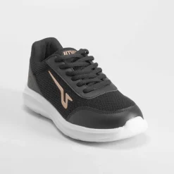 Online Deportiva walking suela blanca color negro Mujer Zapatillas Deportivas|Básicos X Menos