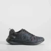 Deportiva walking tejido negra Mujer Zapatillas Deportivas|Básicos X Menos