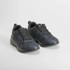 Deportiva walking tejido negra Mujer Zapatillas Deportivas|Básicos X Menos