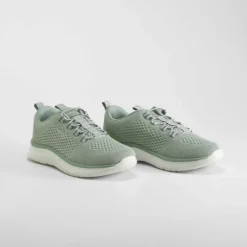 Online Deportiva walking verde Mujer Zapatillas Deportivas