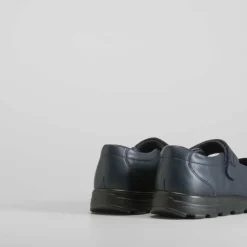 Hot Mercedita colegial azul de piel OH GIRL Zapatos Colegio