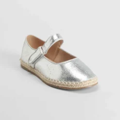 Sale Mercedita con brillo color plata OH GIRL Bailarinas