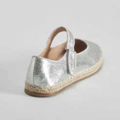 Sale Mercedita con brillo color plata OH GIRL Bailarinas