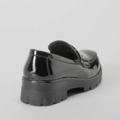 Sale Mocasín charol Soft Insock negro Mujer Mocasines|Zapatos Confort