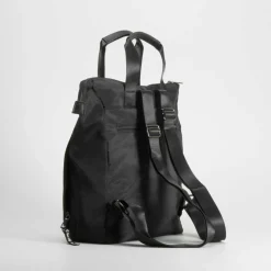 Online Mochila bolsillos negra Bolsos Y Carteras