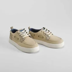 Online Náutico lona beige Zapatos