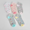 Clearance Pack 5 calcetines cortos de estrellas niña Calcetines