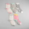 Hot Pack 5 calcetines fantasía motas MKL Calcetines