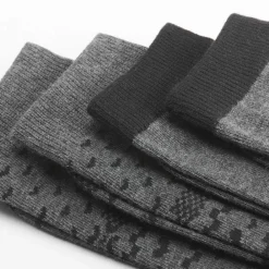 Outlet Pack 3 calcetines gris estampado MKL Calcetines