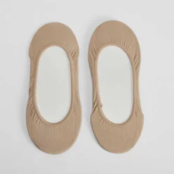 Discount Pack 2 pikies media beige Calcetines