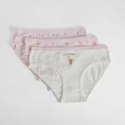 Discount Pack de 3x braguitas flamencos niña Ropa Y Téxtil