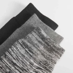 Clearance Pack de 3x calcetines largos jaspeado trabajo homb Calcetines