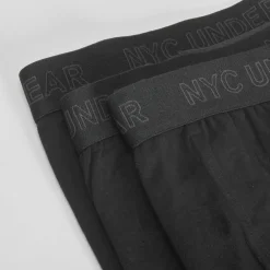 Discount Pack 3x boxer negros hombre Ropa Y Téxtil