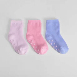 Pack x3 pares calcetines antideslizante corazón Calcetines