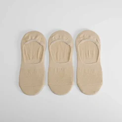 Online Pack x3 pikis beige hombre Calcetines