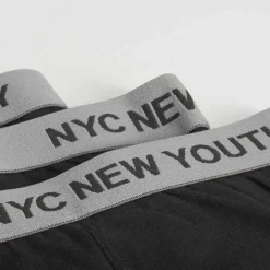 Hot Pack x3 slips hombre negro gris Ropa Y Téxtil