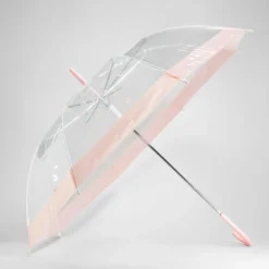 Paraguas transparente grande mensaje Mujer Complementos Para Mujer