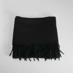 New Pashmina básica negro mujer Mujer Complementos Para Mujer