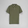 Outlet Polo verde kaki botones MR HANSEN Ropa Y Téxtil