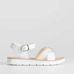 Hot Sandalia arco iris cruzada OH GIRL Sandalias