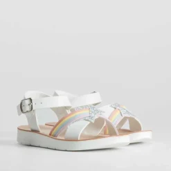 Hot Sandalia arco iris cruzada OH GIRL Sandalias