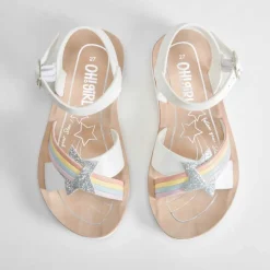 Hot Sandalia arco iris cruzada OH GIRL Sandalias