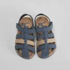 Hot Sandalia bio cerrada azul Sandalias