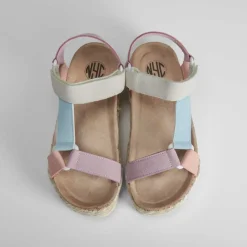 Best Sandalia bio con plataforma multicolor Mujer Sandalias Bio Y Menorquinas