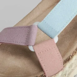 Best Sandalia bio con plataforma multicolor Mujer Sandalias Bio Y Menorquinas