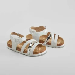 Discount Sandalia bio con tiras blanca OH GIRL Sandalias