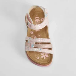 Online Sandalia bio de tiras rosa OH GIRL Sandalias