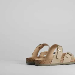 Discount Sandalia bio esclava doble hebilla Mujer Sandalias Bio Y Menorquinas