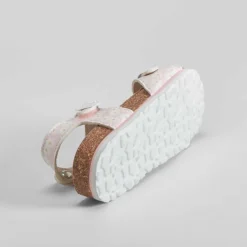 New Sandalia bio flores rosa OH GIRL Sandalias