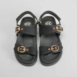 New Sandalia bio negra Mujer Sandalias Bio Y Menorquinas