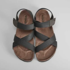 Online Sandalia bio pala cruzada Hombre Sandalias