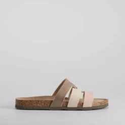 Hot Sandalia bio pala tricolor Mujer Sandalias Bio Y Menorquinas