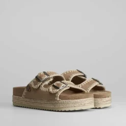 Discount Sandalia bio plataforma esparto Mujer Sandalias Bio Y Menorquinas