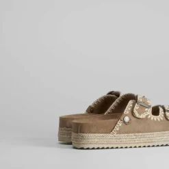 Discount Sandalia bio plataforma esparto Mujer Sandalias Bio Y Menorquinas