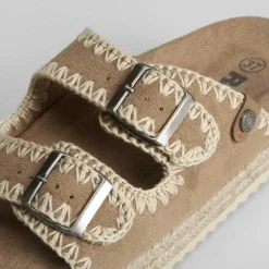 Discount Sandalia bio plataforma esparto Mujer Sandalias Bio Y Menorquinas